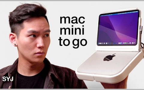 国外用户通过iPad mini + 3D打印打造出「便携式 Mac mini」，轻松带出门工作
