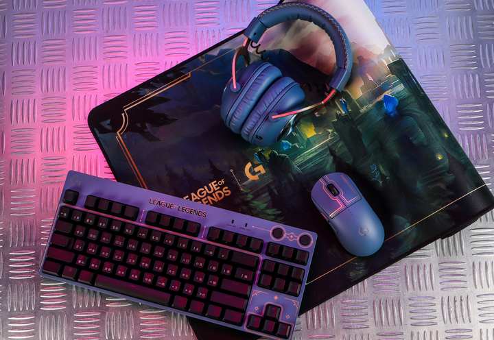 Logitech G x League of Legends 精选组合开箱评测：经典游戏 IP 联名，更添收藏性