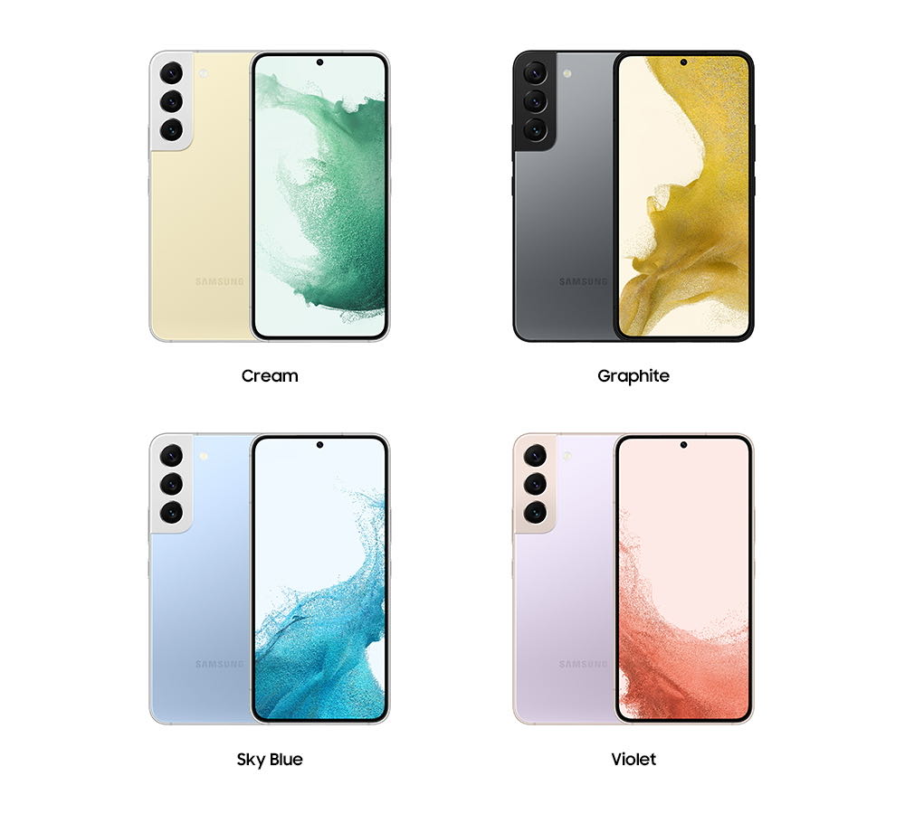 三星 Galaxy S22 系列 还有特定线上专属特殊色！
