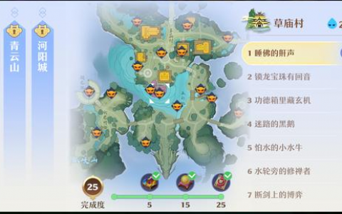 梦幻新诛仙草庙村探灵全攻略(梦幻新诛仙草庙村探灵详细位置)