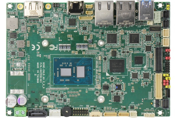 GENE-EHL5搭载Elkhart Lake系列处理器，最高阶的Pentium J6426为4核4绪架构，Turbo时脉可达3.0GHz。