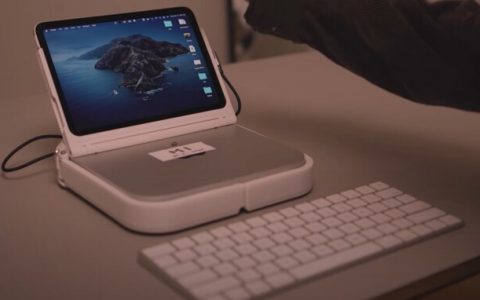 动手达人为M1 Mac mini换上3D打印外壳：体积大减 还可变身移动工作站