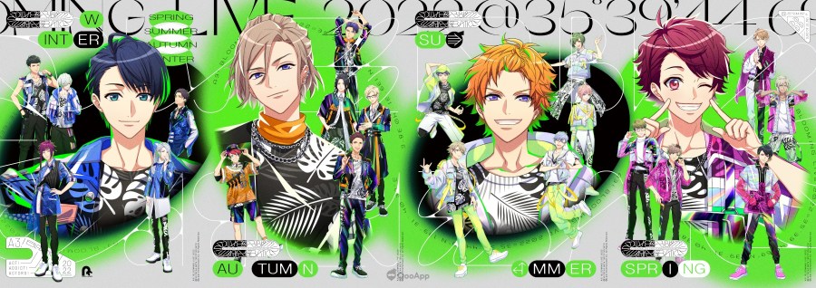 《A3！》声优演唱会「A3！ BLOOMING LIVE 2022"确定于4月9日・10日举办！ 同时推出网络配信服务