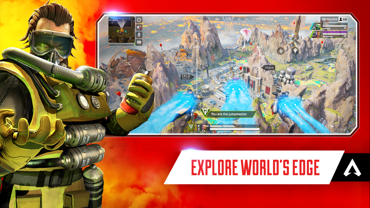 《Apex Legends Mobile》现已正式于新马地区开放，立刻下载体验与众不同的大逃杀玩法！
