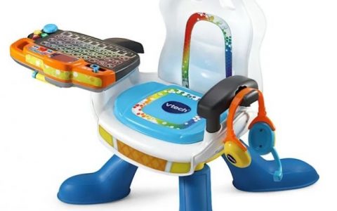 VTech 展示了一款婴儿专用游戏椅