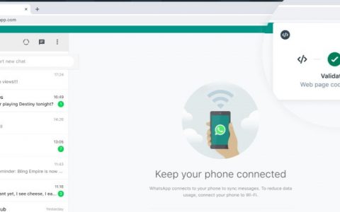 Meta开源释出浏览器外挂Code Verify，可验证Web版WhatsApp传输档案的真实性