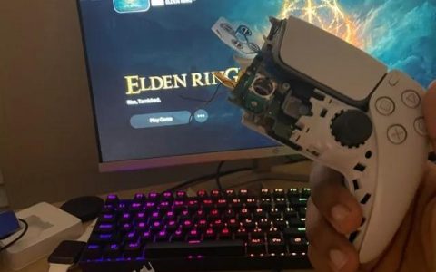 《艾尔登法环》游戏太难玩 玩家愤怒打烂PS5控制器