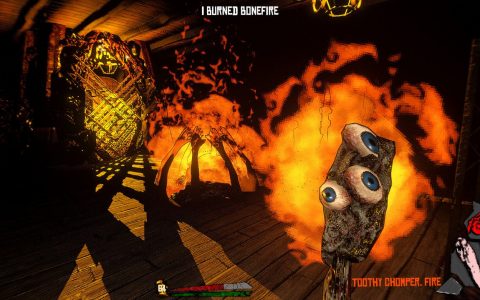 压倒性好评邪典FPS《金色的光芒》正式上市 探索怪异肉块迷宫拯救爱人