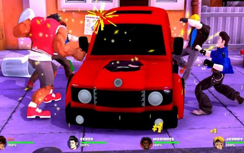疯狂乱斗派对游戏《Mad Streets》登陆PC Steam平台
