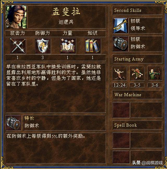 英雄无敌3英雄特长最强一览(英雄无敌3最强的后期英雄)  第37张