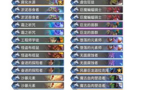 2022炉石传说德鲁伊最新上分卡组(炉石传说2022德鲁伊狂野最新卡组)