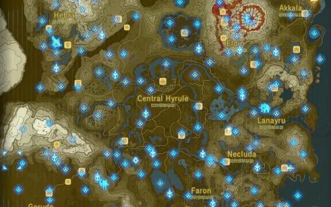 塞尔达传说旷野之息开塔攻略(塞尔达传说旷野之息双子之塔)