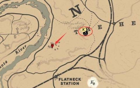 荒野大镖客2线上藏宝图详细位置(荒野大镖客2 线上三十五级藏宝图)