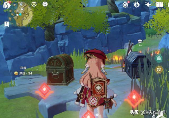 原神逐月宝箱40个全收集攻略(原神逐月节宝箱收集路线)  第31张