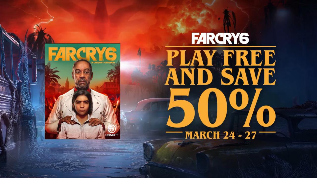 《Far Cry 6》开启周末免费玩活动！将与Netflix剧集《Stranger Things》推出联动任务！