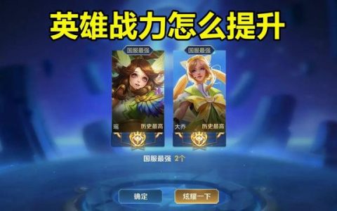 王者英雄分路战力怎么打分(王者英雄分路战力不显示出来)