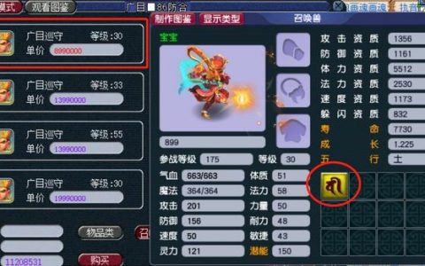 梦幻西游什么炼妖宠最好卖(梦幻西游新手炼妖合宠教学)