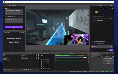 直播录影最强《OBS Studio》免费上架 Steam