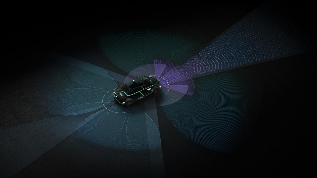 最新一代Hyperion 9平台的传感器套件包含14组摄影机、9组雷达、3组激光雷达及20组超声波设备，提供高度精确且冗余的感测功能。