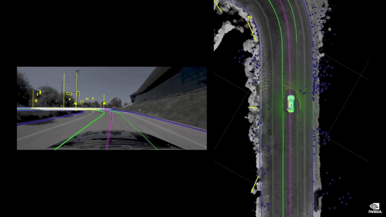 这些传感器不但可以用来辨识道路上的景色与物品，也能用来测绘地图。
