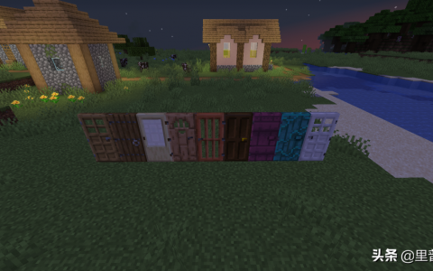 我的世界如何做一个红石门(我的世界怎么造一个自动红石门)