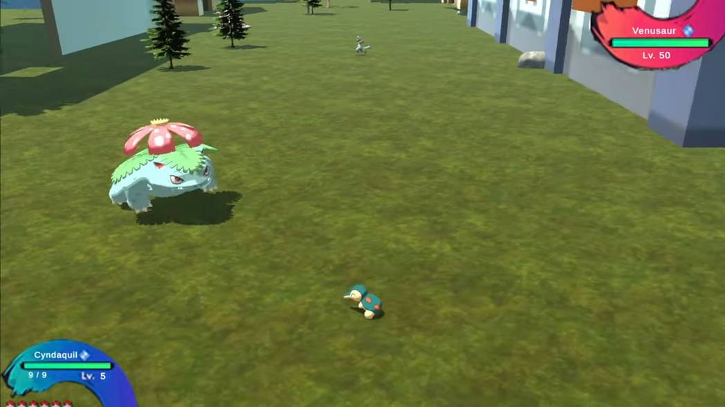 不当训练家！ 粉丝恶搞重制《宝可梦传说：阿尔宙斯》 宝可梦全变可操作角色