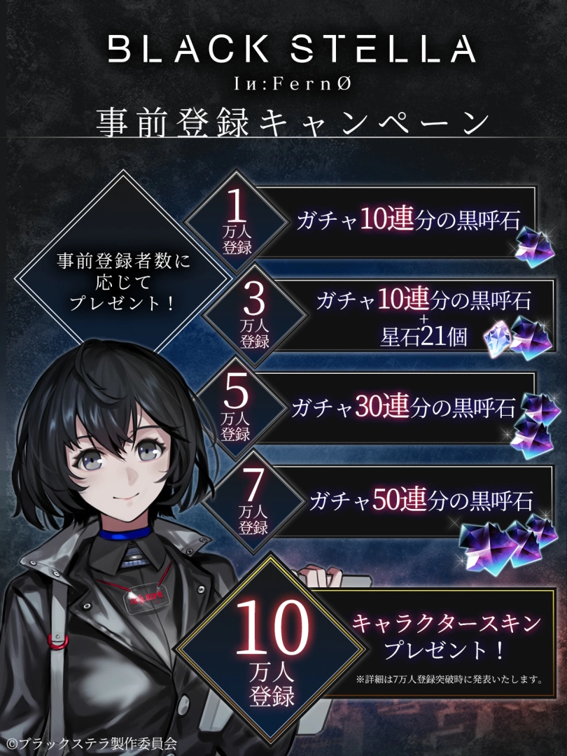 沉寂三年再出发! 东京末日 RPG《BLACK STELLA Iи:FernØ》开放事前登录