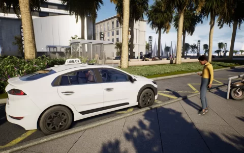 模拟游戏《Urban Venture》正式公开，开着爱车穿梭在巴塞罗那的街道中