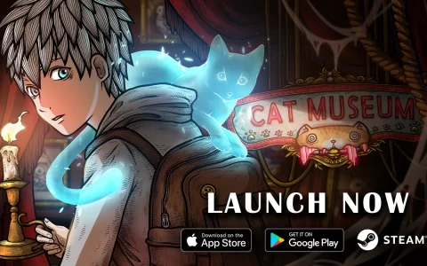 《人生画廊》团队新作《猫博物馆》上架！ 一场与猫相伴的怪奇之旅正式启程！