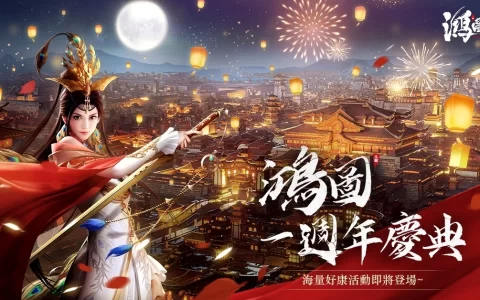 《鸿图之下》一周年庆！ 史书及周年福利活动来袭，全新剧本首次曝光