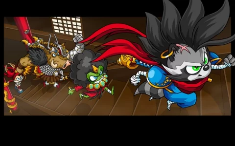 《Jitsu Squad》四人协力型横向卷轴动作即日起 Steam 正式上市