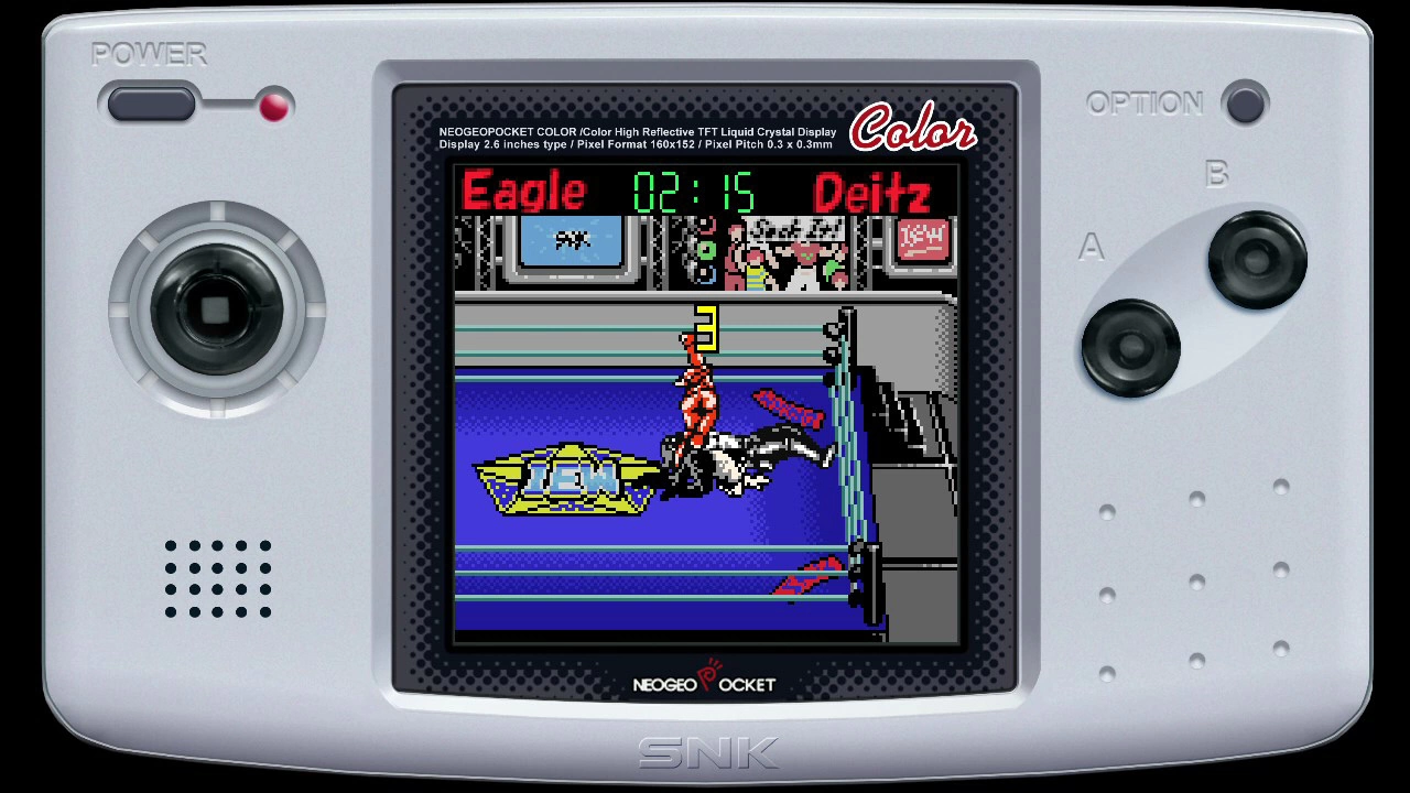 NEOGEO POCKET COLOR职业摔角游戏《BIG BANG PRO WRESTLING》在Nintendo Switch登场！
