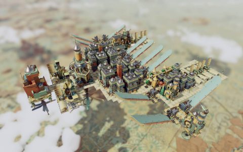 模拟策略《Airborne Kingdom》登陆Steam，搜集资源建造自己的空中城市"