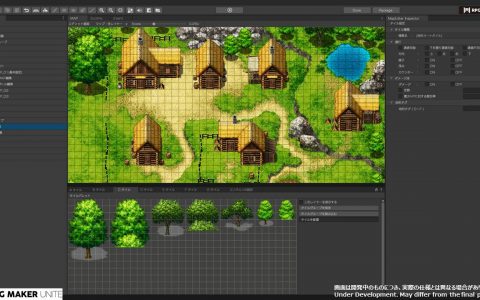 《RPG Maker Unite》发布最新情报，支持Full HD分辨率、全面翻新UI界面