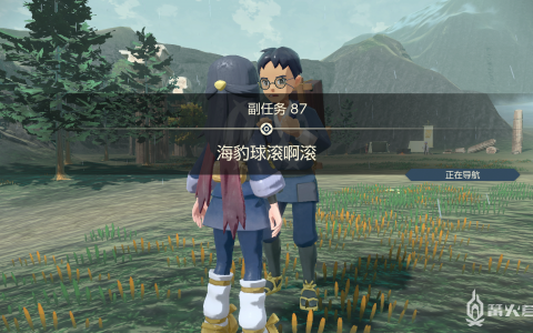 《宝可梦传说 阿尔宙斯》副任务87 海豹球滚啊滚