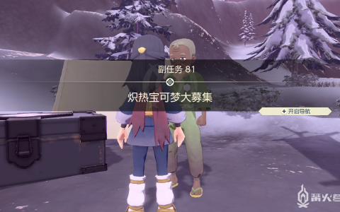 《宝可梦传说 阿尔宙斯》副任务81 炽热宝可梦大募集