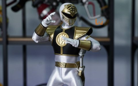 「It’s Morphin’ Time！」《Power Rangers》White Ranger 1/6可动模型开箱！