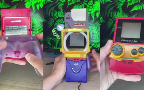 根本是机器人合体，网友分享Game Boy Color全武装版本