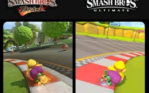 《马里奥赛车8》瓦利欧屁股缩小了？ 照骗唬住26万名网友回响