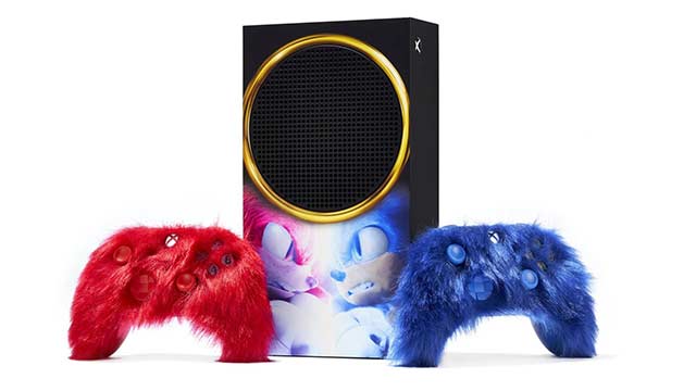 《超音鼠》 Xbox Series S限量版主机 及毛毛手掣现身