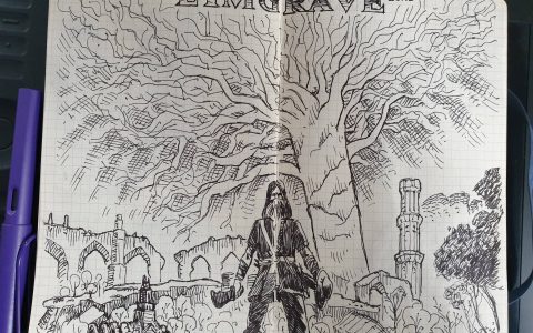 玩家自制《艾尔登法环》冒险日记！ 超强画工每个BOSS和NPC都手绘