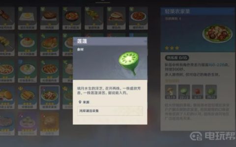 《原神》莲蓬在哪买？