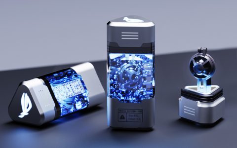 ROG于今日（4/1日）推出全球首款电竞隐形眼镜SmartLens