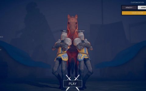二人合作兄弟同心 骑马甩尾枪杀对手《骑士陨落》Steam 上架 期间限定免费