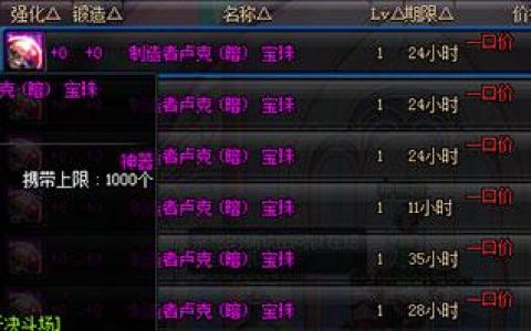 dnf耳环附魔宝珠大全(dnf耳环附魔宝珠大全平民)