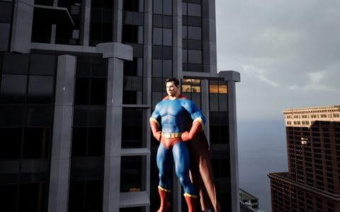 Unreal Engine 5 制作的《超人》游戏免费公开