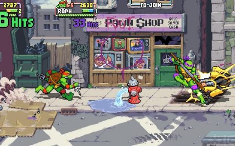 《忍者龟 许瑞德的复仇》11 分钟实机公开 经典街机风合作闯关