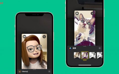 FaceTime 滤镜怎么用？ 为视频通话加上特效或Memoji头像