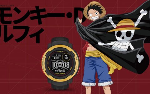 《One Piece》与日本Garmin合作推出3款主题手表！分别是路飞、索隆、和乔巴！