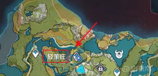 《原神》轻策庄瀑布后面的山洞怎么进岩神瞳？
